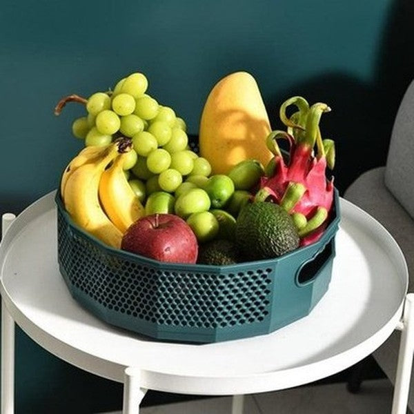 Rotating Sundries Storage Tray Household Storage Containers Rotating Large Capacity Sundries Storage Tray – Dondepiso