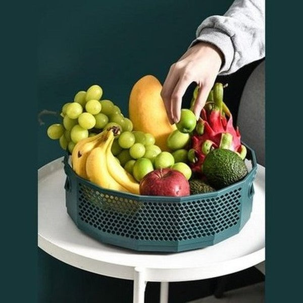 Rotating Sundries Storage Tray Household Storage Containers Rotating Large Capacity Sundries Storage Tray – Dondepiso