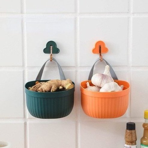 Sundry Storage Baskets Household Storage Containers Wall Mount Sundries Storage Baskets – Dondepiso