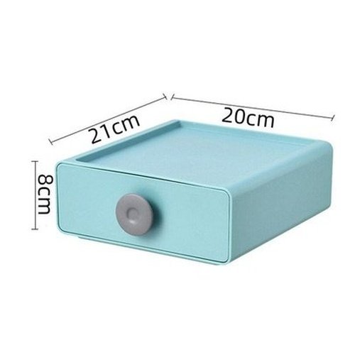 Stackable Storage Drawers Household Storage Drawers Stackable Plastic Storage Drawers for Sundries – Dondepiso