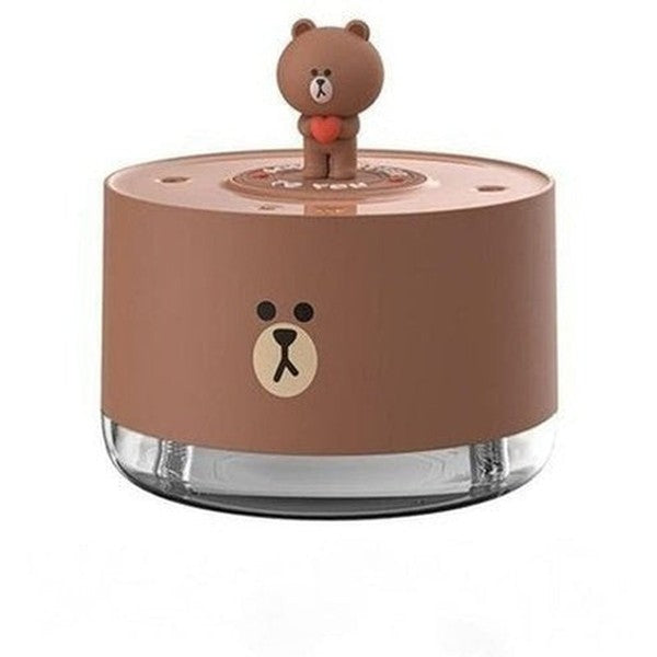 LINE FRIENDS Box Humidifier Humidifiers Brown LINE FRIENDS Kawaii Brown Sally Cartoon Music Box - Dondepiso