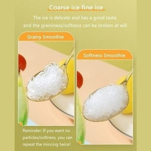 Electric Ice Crusher Ice Crushers & Shavers Green Electric Kitchen Ice Crusher USB Charging · Dondepiso