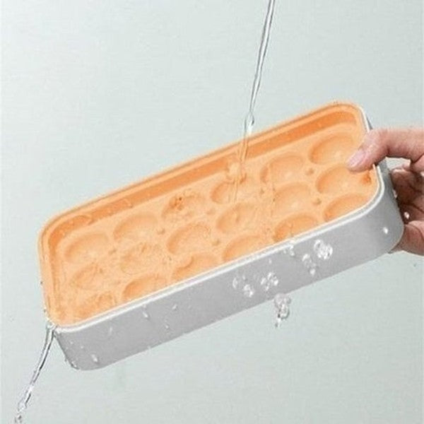 Ice Cube Mold Box Ice Cube Trays Multi-Grid Ice Cube Box Reusable Mold · Dondepiso