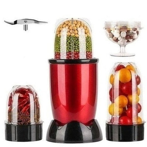 Electric Fruit Juicer Juicers Red 2 Cups 2 Blades Electric Fruit Juicer · Dondepiso