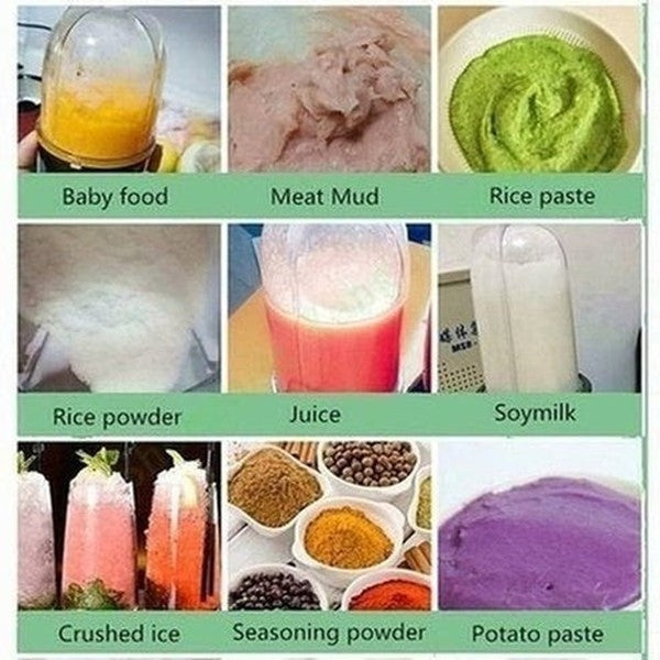 Electric Fruit Juicer Juicers Red 2 Cups 2 Blades Electric Fruit Juicer · Dondepiso