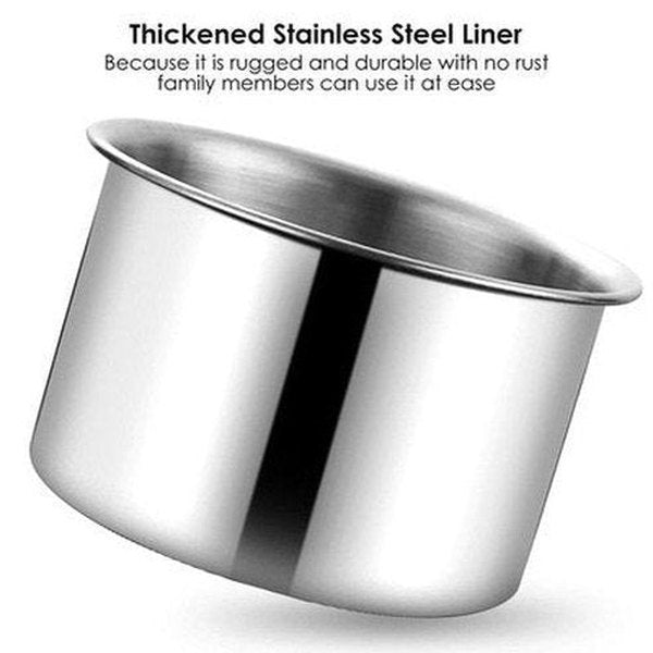 Manual Press Juicer Juicers Black Heavy-Duty Stainless Steel Manual Juicer With Rod · Dondepiso