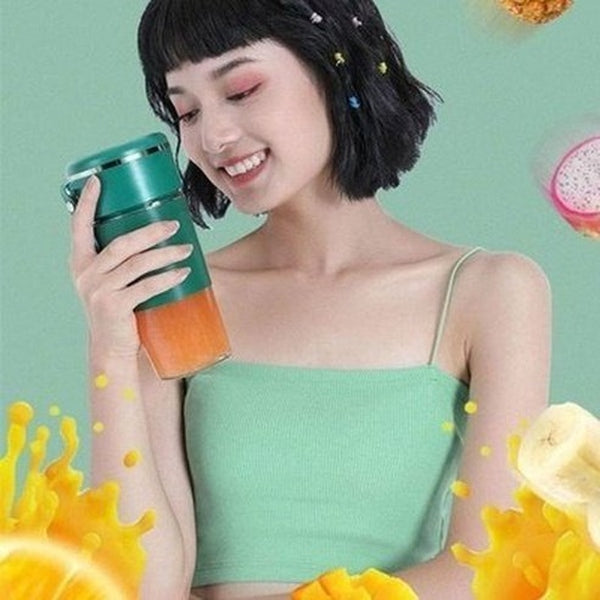 Electric Juicer USB Juicers Mini Electric Juicer Blender USB Rechargeable – Dondepiso