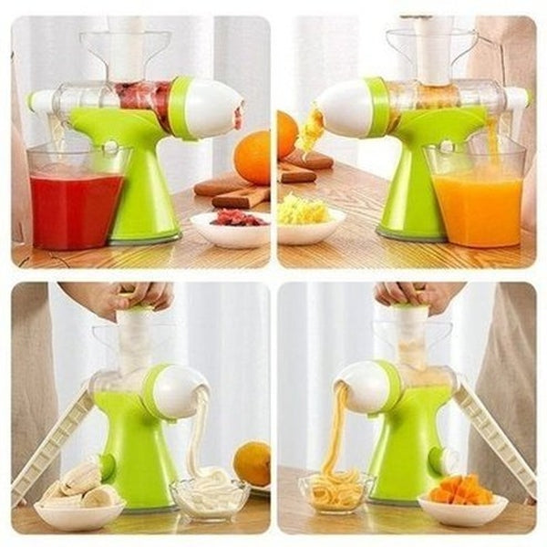 Juicer Fruit Press Juicers Green Multifunction Manual Juicer Fruit Press · Dondepiso