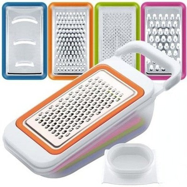 Adjustable Veggie Cutter Kitchen Slicers 4Pcs Set 4 in 1 Multifunction Fruit Vegetable Slicer Set - Dondepiso