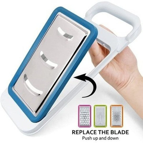 Adjustable Veggie Cutter Kitchen Slicers 4Pcs Set 4 in 1 Multifunction Fruit Vegetable Slicer Set - Dondepiso