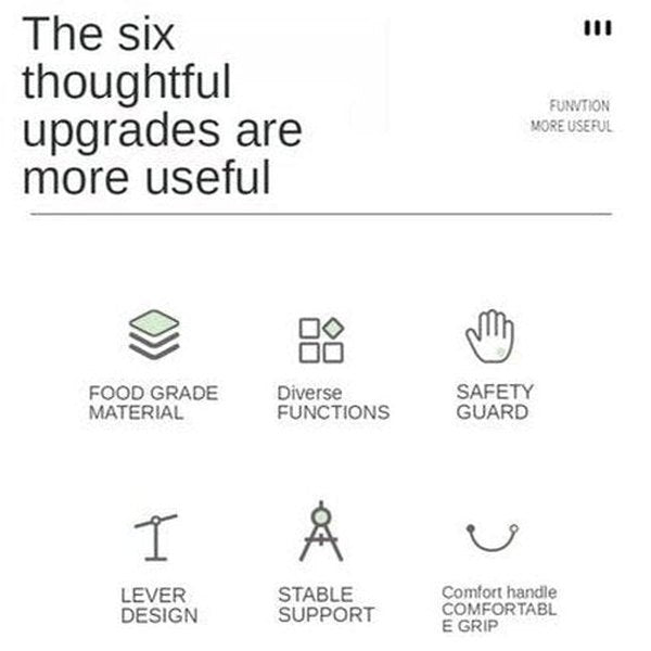 5-1 Cutter Slicer Kitchen Slicers Green 5 In 1 Kitchen Food Slicer With Basket · Dondepiso