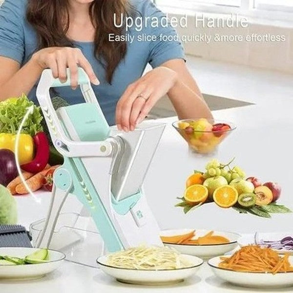 Safe Mandolin Slicer Kitchen Slicers 5-in-1 safe mandoline vegetable slicer – Dondepiso