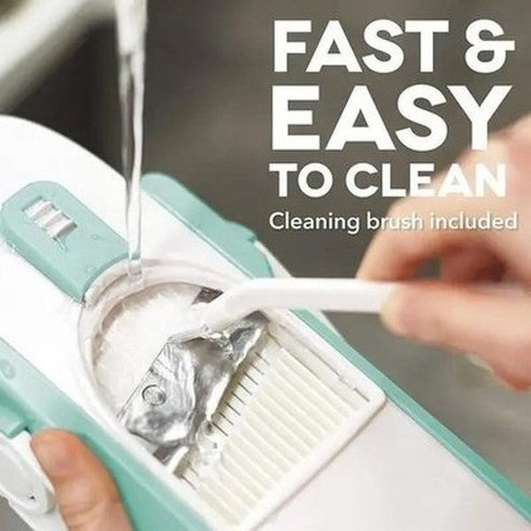 Safe Mandolin Slicer Kitchen Slicers 5-in-1 safe mandoline vegetable slicer – Dondepiso