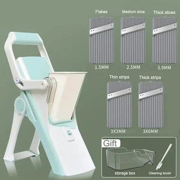 Safe Mandolin Slicer Kitchen Slicers 5-in-1 safe mandoline vegetable slicer – Dondepiso