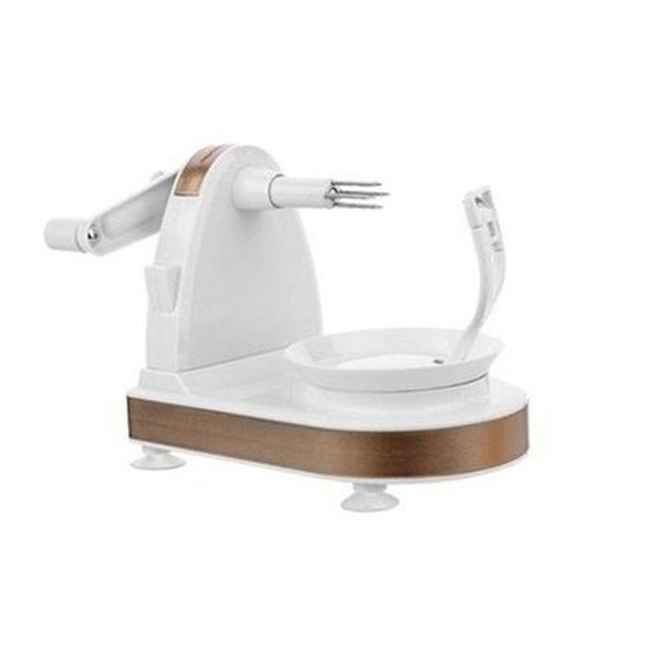 Apple Peeler Machine Kitchen Slicers White apple peeler Hand-cranked Apple Peeler Gadget – Dondepiso