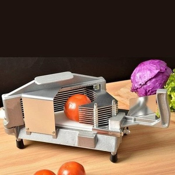 Manual Kitchen Tomato Slicer Kitchen Slicers SlicingMachin6.3mm Handheld Burger Tomato Kitchen Slicer · Dondepiso