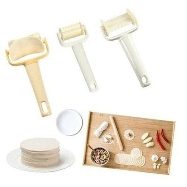 Rolling Cookie Slicers Kitchen Slicers White Manual Roll-up Cookie Slicers Dumpling · Dondepiso