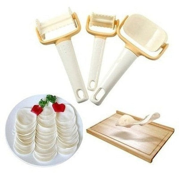 Rolling Cookie Slicers Kitchen Slicers White Manual Roll-up Cookie Slicers Dumpling · Dondepiso
