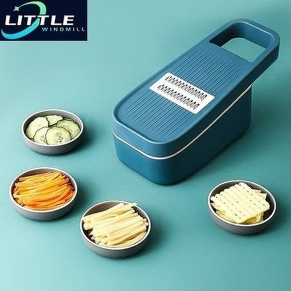 Kitchen Slicer Cutter Kitchen Slicers Blue Multi-Function Kitchen Slicer For Vegetables · Dondepiso