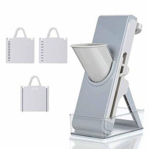 Guillotine Vegetable Slicer Kitchen Slicers grey Multifunction Guillotine Vegetable Cutter β Dondepiso