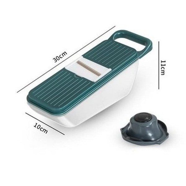 Slicer Onion Cheese Grater Kitchen Slicers Green Multifunction Vegetable Cutter Onion Cheese Grater · Dondepiso
