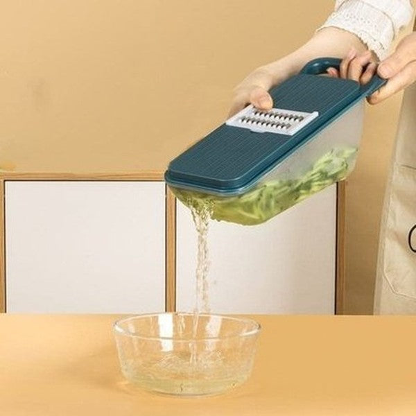 Slicer Onion Cheese Grater Kitchen Slicers Green Multifunction Vegetable Cutter Onion Cheese Grater · Dondepiso