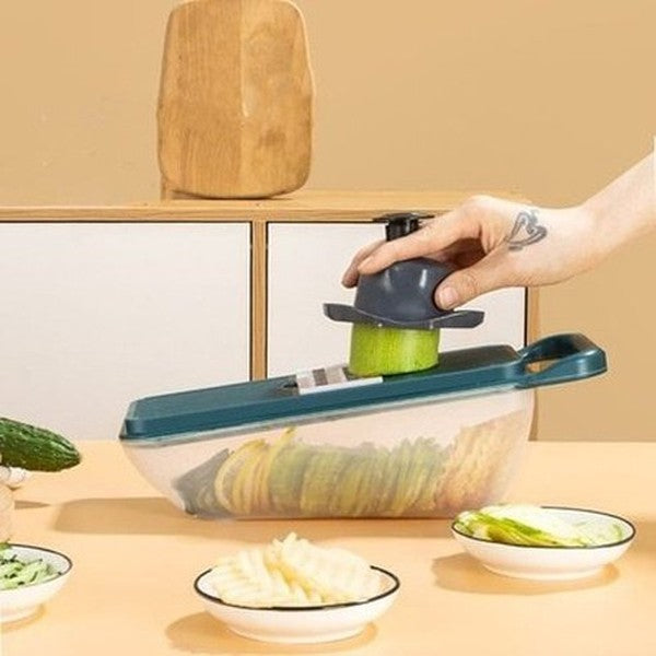 Slicer Onion Cheese Grater Kitchen Slicers Green Multifunction Vegetable Cutter Onion Cheese Grater · Dondepiso