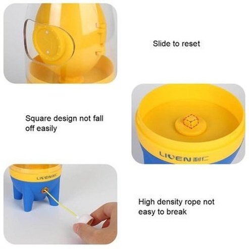 Golden Egg Mixer Kitchen Tools & Utensils Yellow Rotating Rocket Cartoon Egg Yolk Mixer – Dondepiso