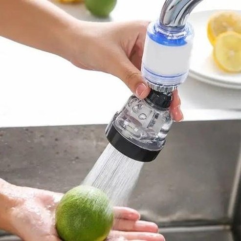 Kitchen Faucet Filter Kitchen Tools & Utensils Rotating Water-saving Sink Faucet – Dondepiso