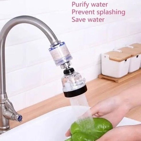 Kitchen Faucet Filter Kitchen Tools & Utensils Rotating Water-saving Sink Faucet – Dondepiso