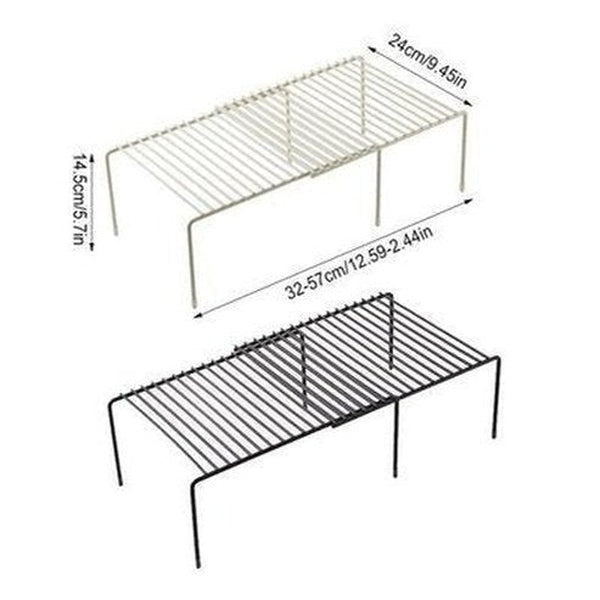 Cabinet Organizer Shelf Kitchen Utensil Holders & Racks Metal Cabinet Organizer Rack · Dondepiso