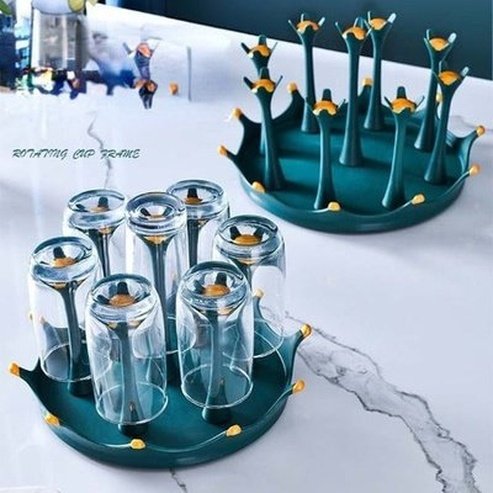 Swivel Cup Holder Kitchen Utensil Holders & Racks Swivel Cup Holder Drain Light Luxury · Dondepiso