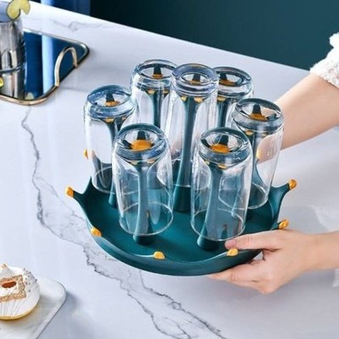 Swivel Cup Holder Kitchen Utensil Holders & Racks Swivel Cup Holder Drain Light Luxury · Dondepiso