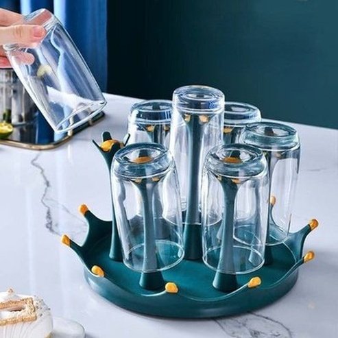 Swivel Cup Holder Kitchen Utensil Holders & Racks Swivel Cup Holder Drain Light Luxury · Dondepiso