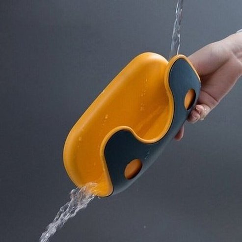 Wall Mount Pot Lid Holder Kitchen Storage Rack Hook Punch Free. Kitchen Organizer