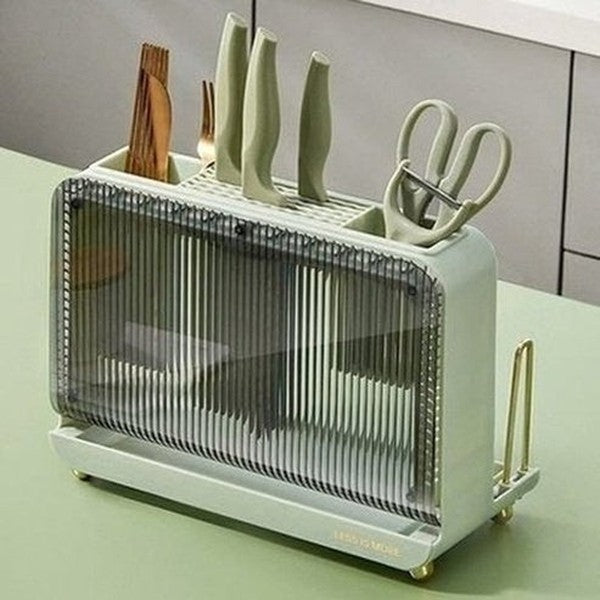 Knife & Cutting Board Rack Knife Blocks & Holders Kitchen Knife Rack and Cutting Boards Holder - Dondepiso