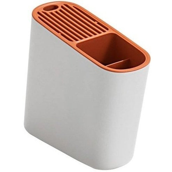 Kitchen Knives Organizer Knife Blocks & Holders White+Orange Kitchen Knives Organizer Storage Rack Holder – Dondepiso