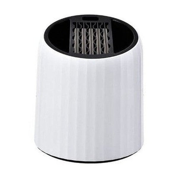 Round Countertop Knife Block. Rotating Round Kitchen Knife Organizer. Round Countertop Knife Storage Block for Kitchen