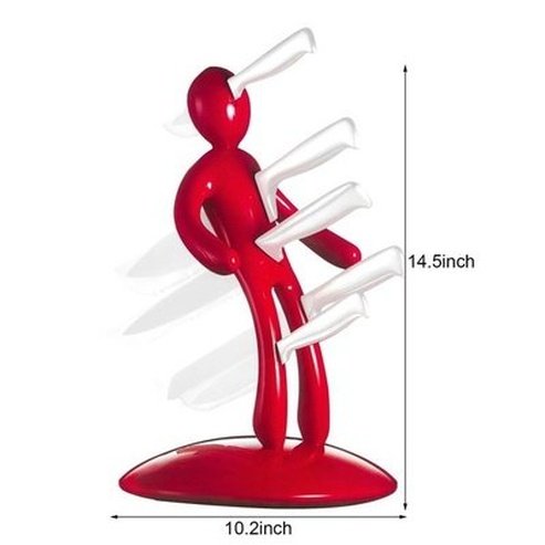 Slashed Humanoid Knife Holder Knife Blocks & Holders Slashed Humanoid Knife Holder · Dondepiso