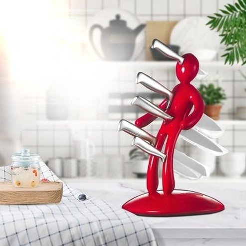 Slashed Humanoid Knife Holder Knife Blocks & Holders Slashed Humanoid Knife Holder · Dondepiso