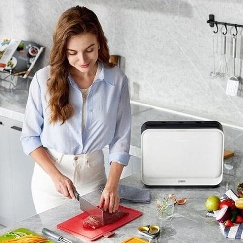 Upgrade Xiaomi Knife Block Knife Blocks & Holders White Upgrade Xiaomi Knife & Cutting Board Storage Block · Dondepiso