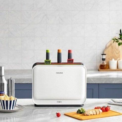 Upgrade Xiaomi Knife Block Knife Blocks & Holders White Upgrade Xiaomi Knife & Cutting Board Storage Block · Dondepiso