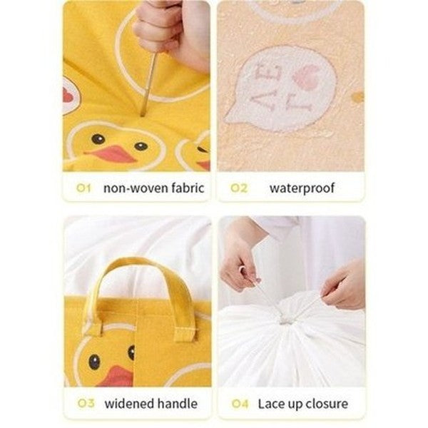 Fabric Laundry Basket Laundry Baskets Large Capacity Foldable Fabric Laundry Basket · Dondepiso