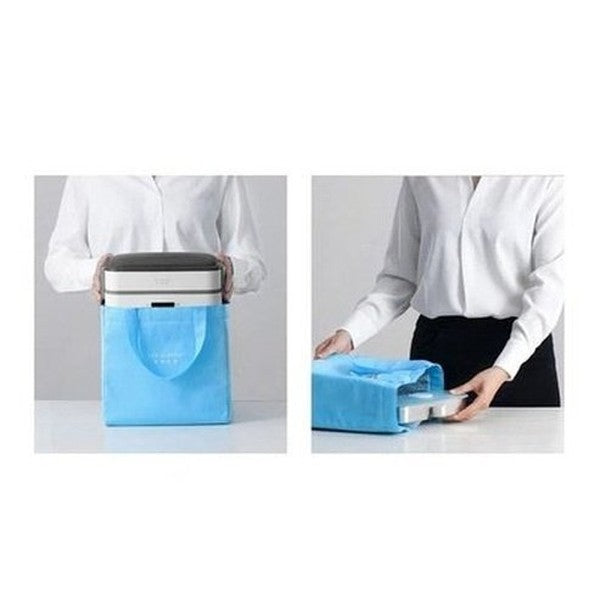 Electric Lunch Box Lunch Boxes & Totes White Double Layer Electric Lunch Box · Dondepiso