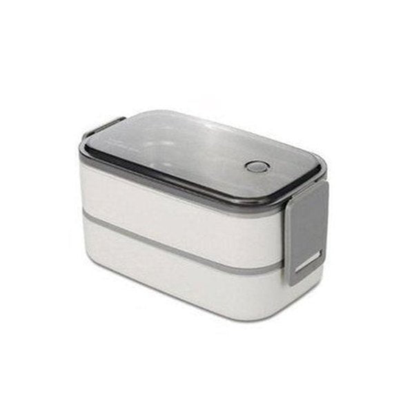 Portable Lunch Box Food Lunch Boxes & Totes White / Double Portable Lunch Box Food Insulation · Dondepiso