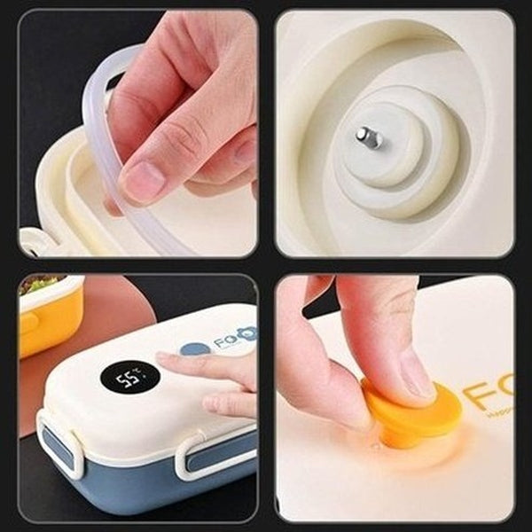 Retro Lunch Box Lunch Boxes & Totes Thermal Insulated Retro Lunch Box · Dondepiso