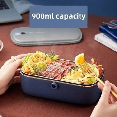 Steel Electric Lunch Box Lunch Boxes & Totes Thermal Insulation Steel Electric Lunch Box - Dondepiso