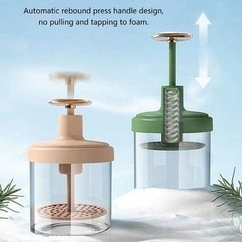 1PC Portable Face Wash Foam Machine Shampoo Body Soap Foam Machine Facial Cleanser Foam Cup Facial Cleansing Tools. Personal Care. Cosmetics. Type: Makeup Tools.