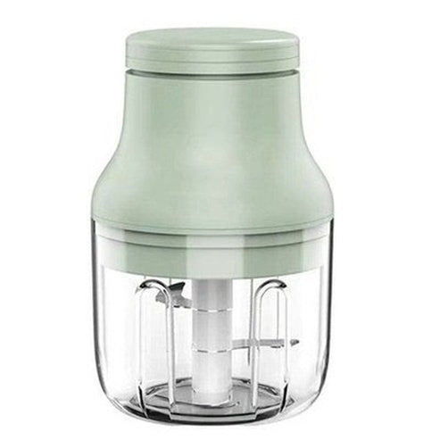 Mini Electric Garlic Masher Mashers Green Steel Mini Electric Manual Garlic Masher – Dondepiso