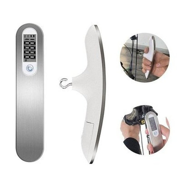 Digital Dynamometer Instrument Measuring Cups & Spoons Silver 110lbs Portable Digital Dynamometer Instrument - Dondepiso
